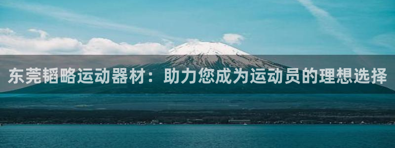 意昂5(KGAME)集团官网首页：东莞韬略运动器材：助力您成